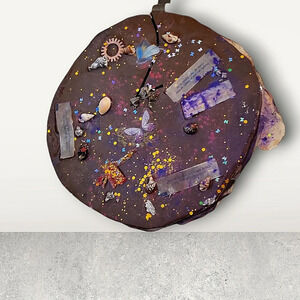 Resin Wood Wall Art Butterflys Fortunes Shells Gears